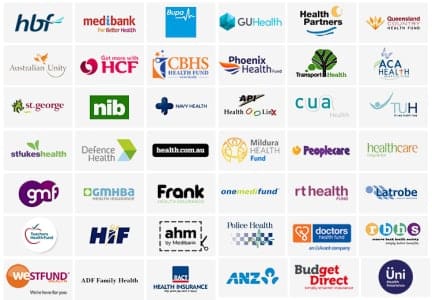 HICAPS providers logo – instant private health fund claims available