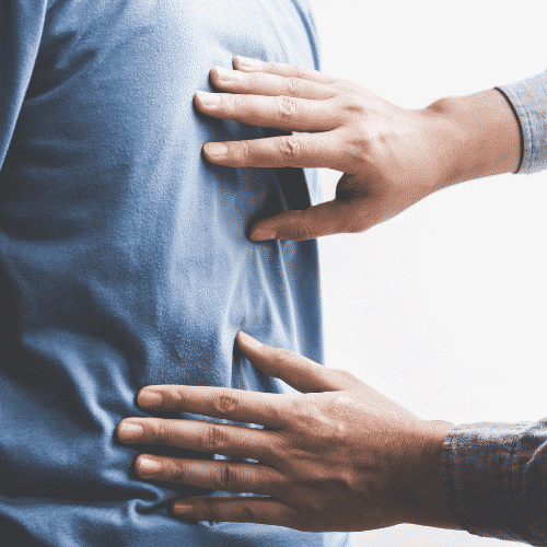 Chiropractic care illustration representing spinal health and wellness